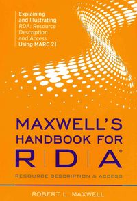 Produktbild: Maxwells Handbk For Rda