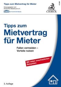 Produktbild: Tipps zum Mietvertrag f&uuml;r Mieter