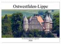 Produktbild: Ostwestfalen-Lippe Ein Streifzug durch das Lipperland (Wandkalender 2026 DIN A3 quer), CALVENDO Monatskalender