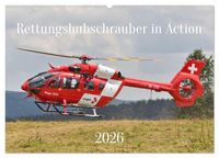 Produktbild: Rettungshubschrauber in Action (Wandkalender 2026 DIN A2 quer), CALVENDO Monatskalender