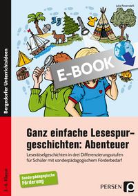 Produktbild: Ganz einfache Lesespurgeschichten: Abenteuer