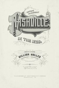 Produktbild: Nashville in The 1890s