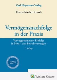Produktbild: Verm&ouml;gensnachfolge in der Praxis
