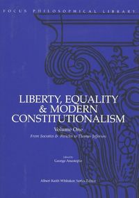 Produktbild: Liberty, Equality & Modern Constitutionalism, Volume I