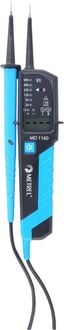 Produktbild: Metrel MD 1160 Zweipoliger Spannungspr&uuml;fer CAT III 1000 V, CAT IV 600V LCD, Akustik