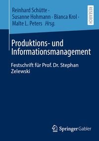 Produktbild: Produktions- und Informationsmanagement