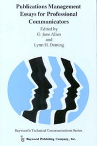 Produktbild: Allen, O: Publications Management