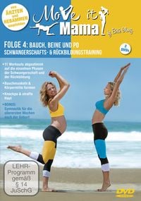 Produktbild: Move it Mama -Schwangerschafts- & R&uuml;ckbildungstraining Folge 4: Bauch, Beine und Po [2 DVDs]
