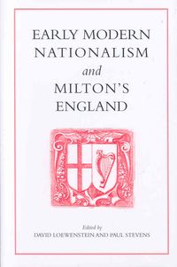 Produktbild: Early Modern Nationalism and Milton's England