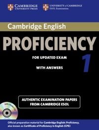 Produktbild: Cambridge English Proficiency 1 for Updated Exam Self-study Pack (Student's Book with Answers and Audio CDs (2))