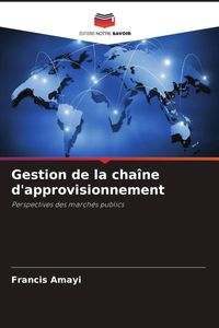 Produktbild: Gestion de la cha&icirc;ne d'approvisionnement