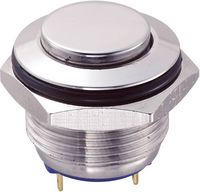 Produktbild: TRU COMPONENTS 701843 GQ16H-10/J/S Vandalismusgesch&uuml;tzter Drucktaster 48 V/DC 2 A 1 x Aus/(Ein) tastend 1 St.