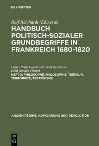 Produktbild: Philosophe, Philosophie. Terreur, Terroriste, Terrorisme