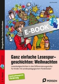 Produktbild: Ganz einfache Lesespurgeschichten: Weihnachten