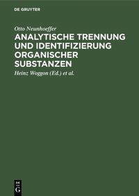 Produktbild: Analytische Trennung und Identifizierung organischer Substanzen
