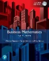 Produktbild: Business Mathematics -- Global Edition