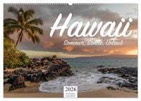 Produktbild: Hawaii - Sommer, Sonne, Urlaub (Wandkalender 2026 DIN A2 quer), CALVENDO Monatskalender