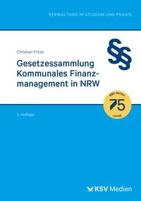 Produktbild: Gesetzessammlung Kommunales Finanzmanagement in NRW