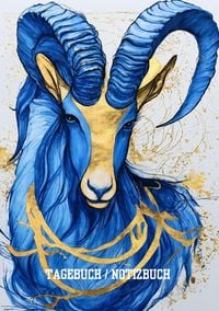 Produktbild: Tagebuch / Notizbuch Sternzeichen Steinbock