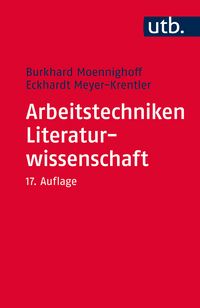 Produktbild: Arbeitstechniken Literaturwissenschaft
