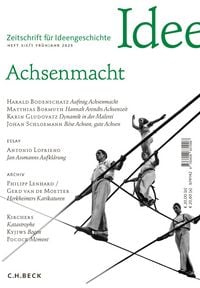 Produktbild: Zeitschrift f&uuml;r Ideengeschichte Heft XIX/1 Fr&uuml;hjahr 2025