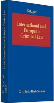 Produktbild: International and European Criminal Law