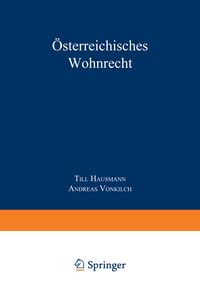 Produktbild: &Ouml;sterreichisches Wohnrecht