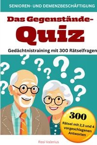 Produktbild: Das Gegenst&auml;nde-Quiz - Ged&auml;chtnistraining mit 300 R&auml;tselfragen