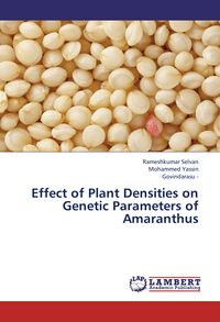 Produktbild: Effect of Plant Densities on Genetic Parameters of Amaranthus