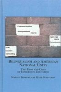 Produktbild: Kinberg, M: Bilingualism and American National Unity