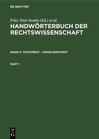 Produktbild: Testament - Zwischenstreit