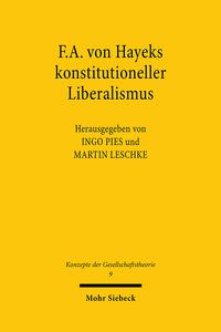 Produktbild: F.A. von Hayeks konstitutioneller Liberalismus
