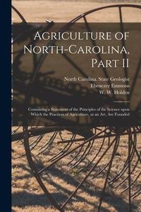 Produktbild: Agriculture of North-Carolina, Part II