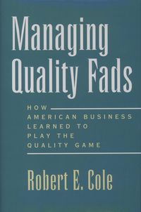 Produktbild: Managing Quality Fads