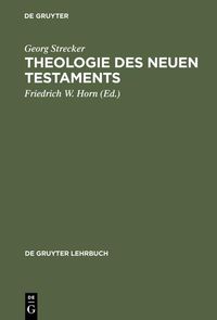 Produktbild: Theologie des Neuen Testaments