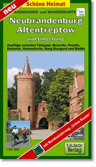Bild vom Artikel Radwander- und Wanderkarte Neubrandenburg, Altentreptow und Umgebung 1:50000 vom Autor Verlag Barthel