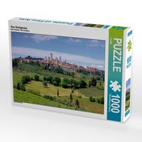Produktbild: CALVENDO Puzzle San Gimignano | 1000 Teile Lege-Gr&ouml;&szlig;e 64x48cm Foto-Puzzle f&uuml;r gl&uuml;ckliche Stunden