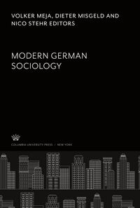 Produktbild: Modern German Sociology
