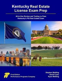 Produktbild: Kentucky Real Estate License Exam Prep: All-in-One Review and Testing to Pass Kentucky's PSI Real Estate Exam