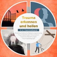 Produktbild: Trauma erkennen und heilen - 4 in 1 Sammelband: Posttraumatische Belastungsst&ouml;rung | Traumabedingte Dissoziation | Toxische Beziehungen | Traumap&auml;dagogik