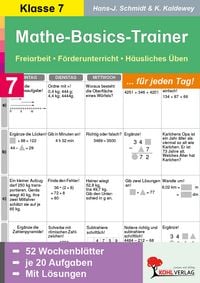 Produktbild: Mathe-Basics-Trainer / Klasse 7