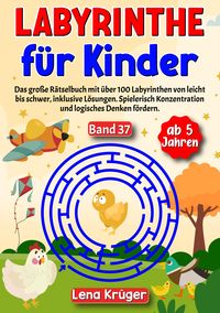 Produktbild: Labyrinthe f&uuml;r Kinder ab 5 Jahren - Band 37