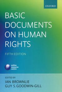 Produktbild: Basic Documents on Human Rights