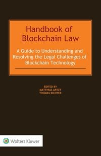 Produktbild: Handbook of Blockchain Law
