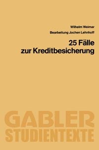 Produktbild: 25 F&auml;lle zur Kreditbesicherung