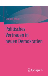 Produktbild: Politisches Vertrauen in neuen Demokratien