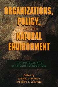Produktbild: Organizations, Policy, and the Natural Environment