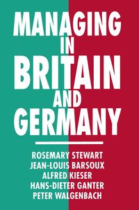 Produktbild: Managing in Britain and Germany