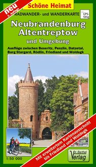Produktbild: Radwander- und Wanderkarte Neubrandenburg, Altentreptow und Umgebung