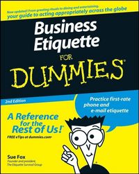 Produktbild: Business Etiquette For Dummies